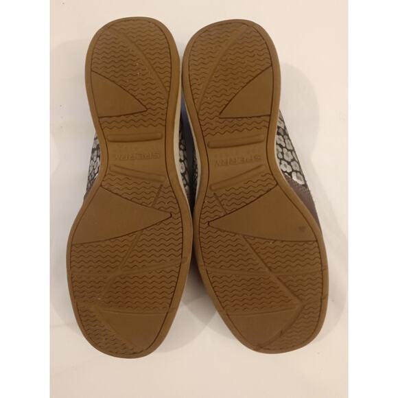 Sperry Top-Sider Women’s Boat Shoes Size 9.5 – Leopard Print Accent - Picture 4 of 4